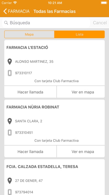 Farmacias CF+