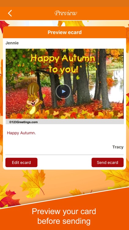 Autumn Cards screenshot-4