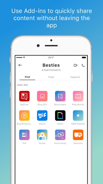 Skype for iPhone Screenshot