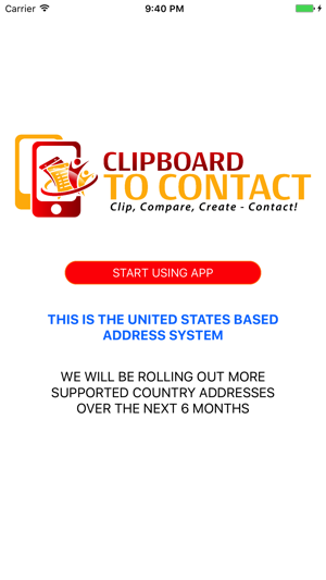 Clipboard To Contact