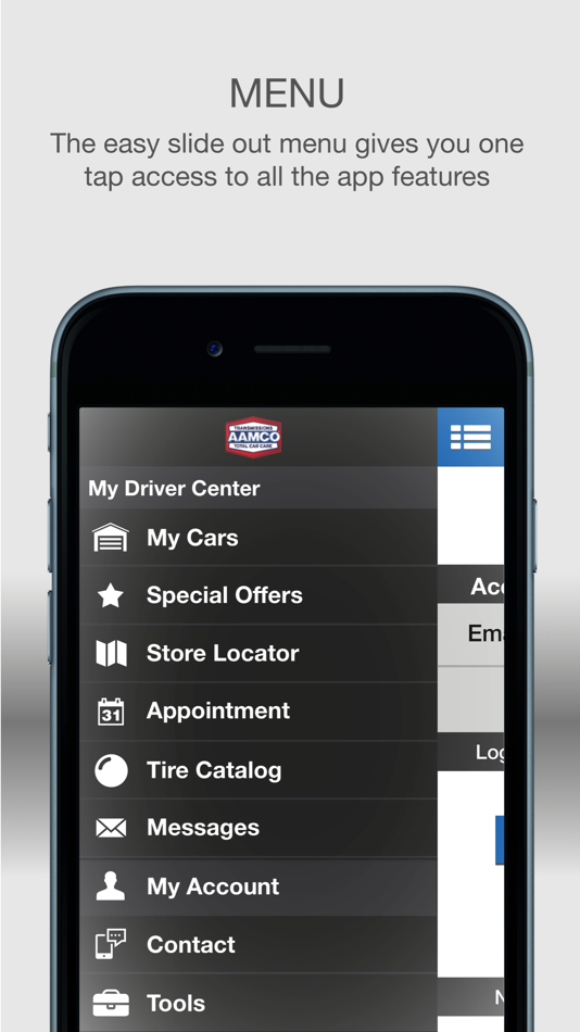 Application features. Honda Driver Tool.