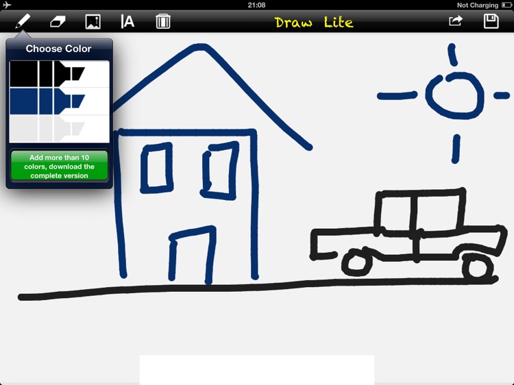 Draw for iPad Lite, Blackboard