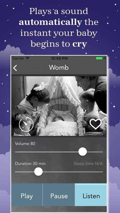 Sound Sleeper: white noise machine for baby sleep