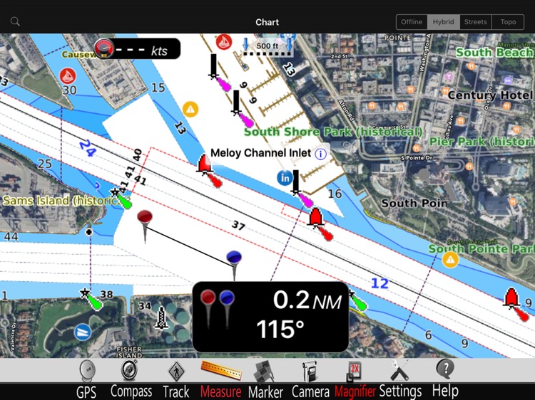 Sakakawea lake GPS Charts Pro