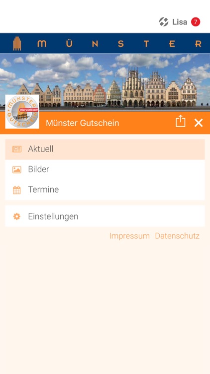 Münster Gutschein