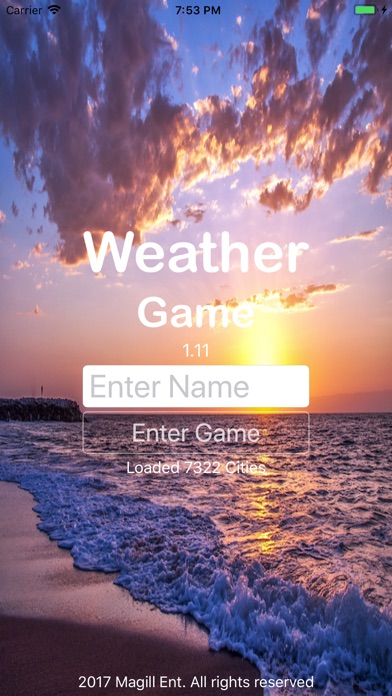 The Weather Game screenshot 3
