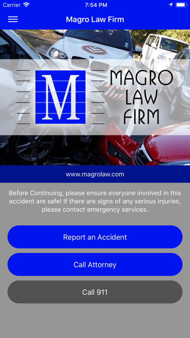 Magro Law Firm screenshot 2