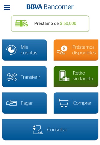 BBVA México screenshot 2