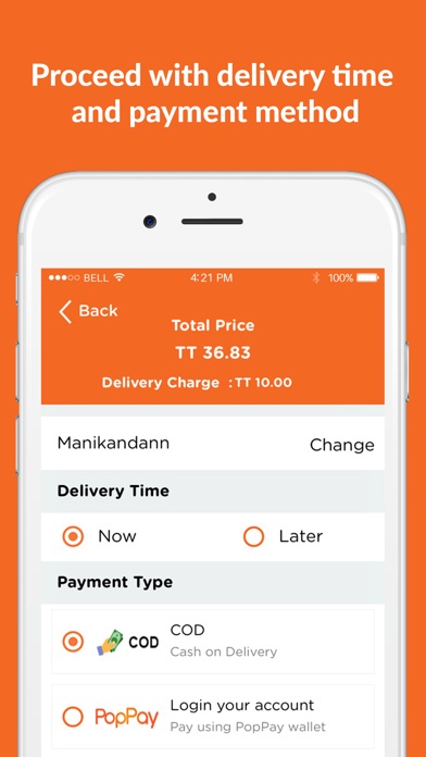 FoodNowTT - Customer App screenshot 3