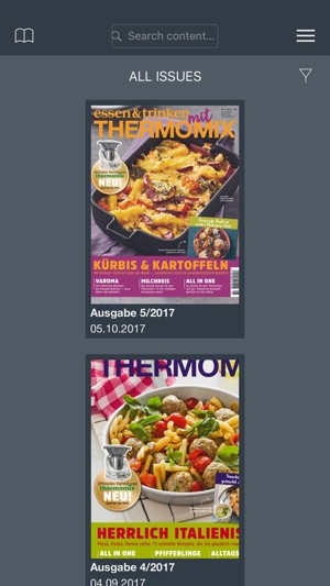 essen trinken mit thermomix im app store screenshots
