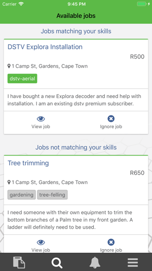 Jobbie app