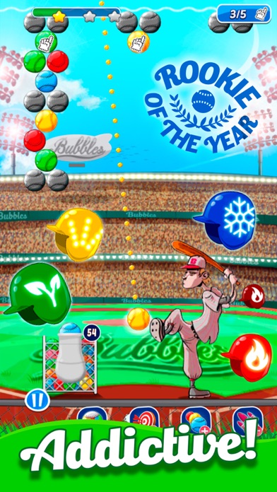 Baseball Bubble Shooter screenshot 2