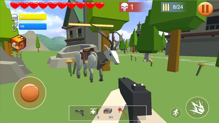 Pixel Shooting Zombie Survival screenshot-3
