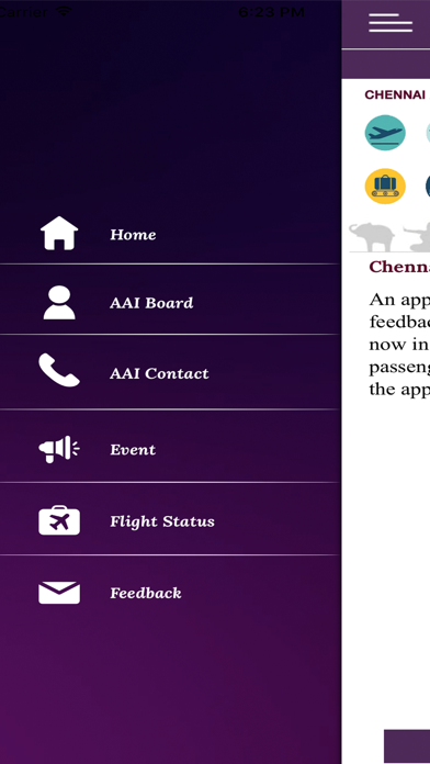 How to cancel & delete Airports Authority of India from iphone & ipad 1