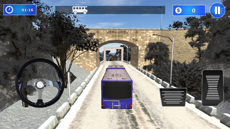 Offroad Mountain Bus Ramp screenshot-4