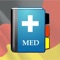 With this simple, powerful and free app you can reveal meanings of thousands of medical terms in German language