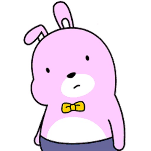 Bunny Daily Animated Stickers icon