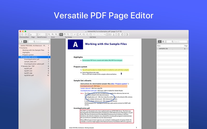 PDF Reader by GT Screenshot