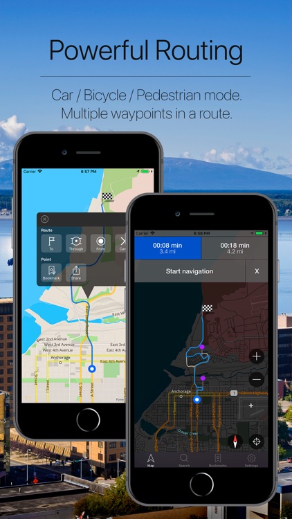 Alaska, USA Offline Navigation