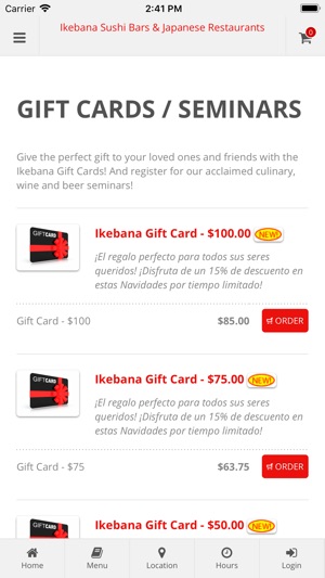 Ikebana Sushi Online Ordering(圖2)-速報App