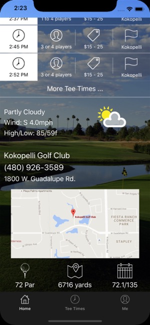 Kokopelli Golf Club Tee Times(圖2)-速報App