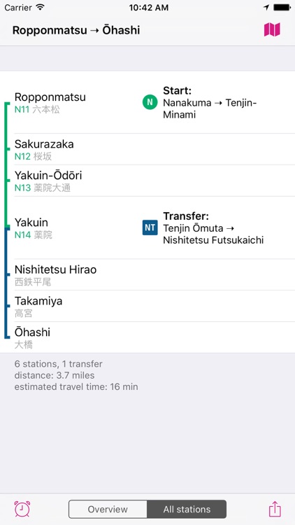 Fukuoka Rail Map Lite screenshot-3