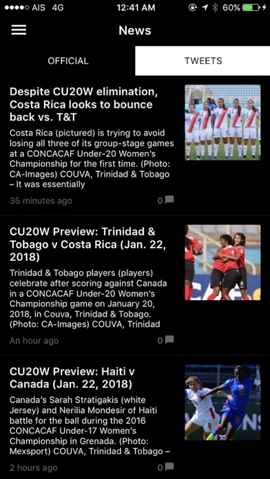 Jamaica Football Federation screenshot 3
