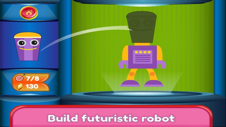 Kids Robot Game - Build & Jump screenshot-3