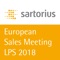 Sartorius App for our LPS European Sales Meeting 2018 in Seville, Spain