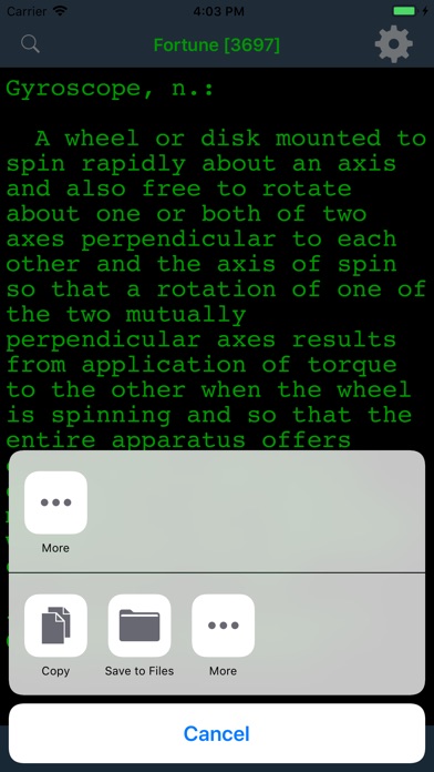My Unix Fortune screenshot 4