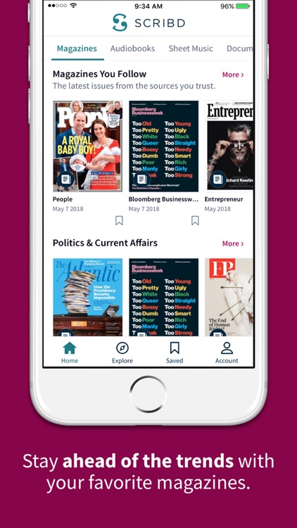 Scribd - Reading Subscription