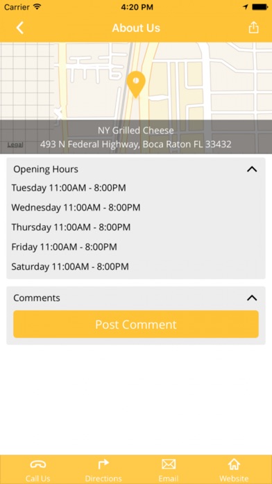 New York Grilled Cheese Co. screenshot 2