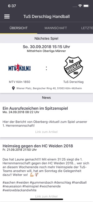 TuS Derschlag Handball(圖3)-速報App