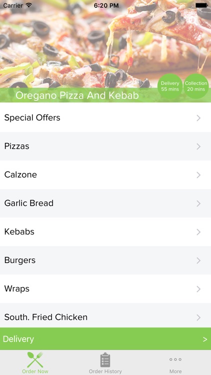 Oregano Pizza And Kebab