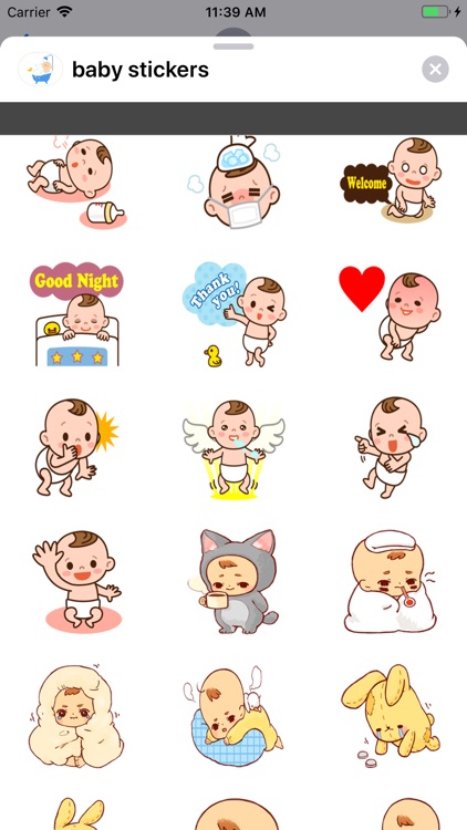 Baby stickers-استكرات بيبي