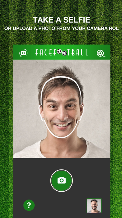 FaceFootball App Screenshot 1
