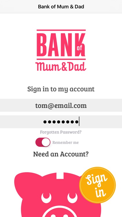 BankOfMum&Dad