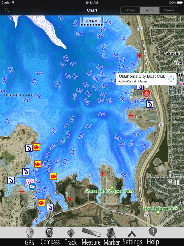 Candlewood lake GPS Charts Pro(圖3)-速報App