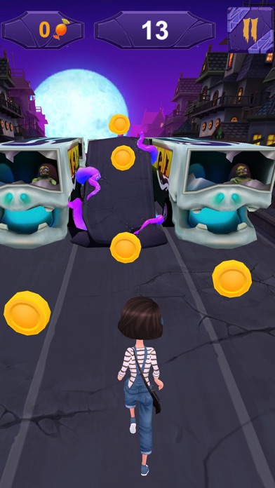Subway Princess - Zombie Run screenshot 3