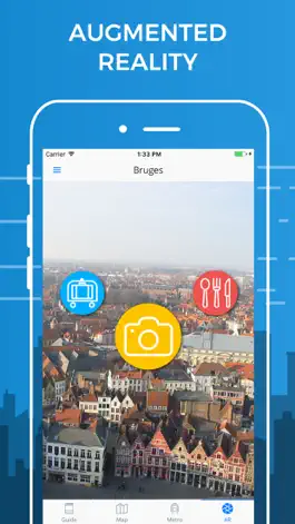 Game screenshot Bruges Travel Guide with Offline Street Map apk