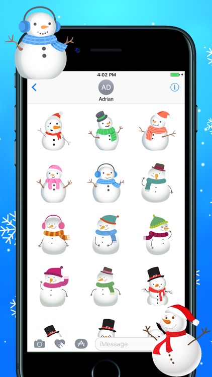 Snowman Emojis screenshot-3