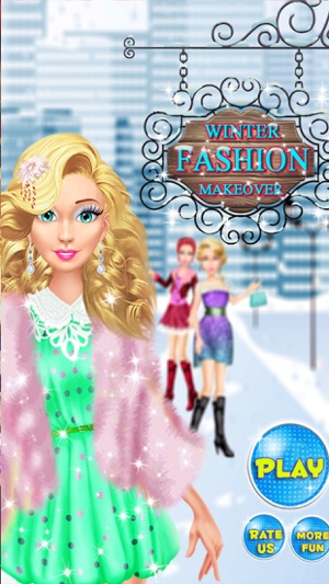 Fashion Winter Makeover Salon(圖1)-速報App