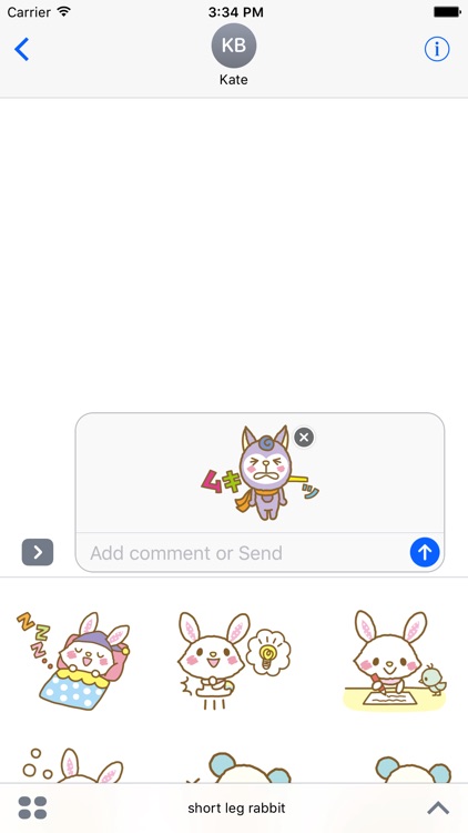 short leg rabbit