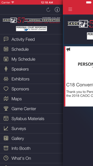 CAOC 2018 Convention(圖2)-速報App