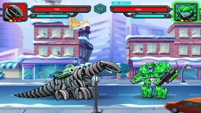 恐龙机器人大战 - 变形机甲金刚格斗游戏 screenshot 2