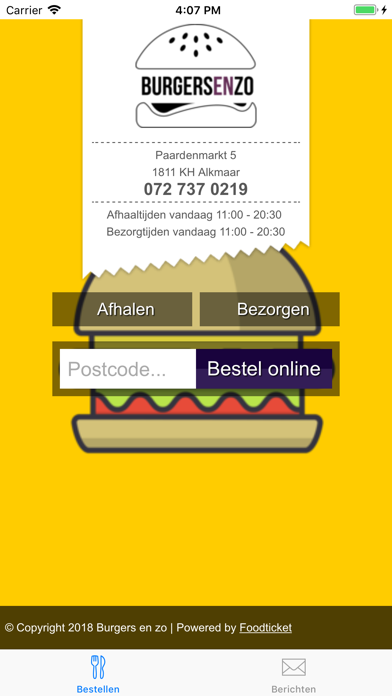How to cancel & delete Burgers en zo Alkmaar from iphone & ipad 1