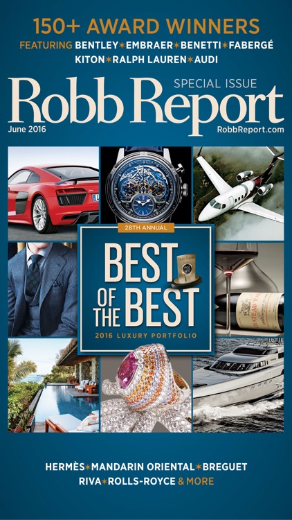 Robb Report Magazine