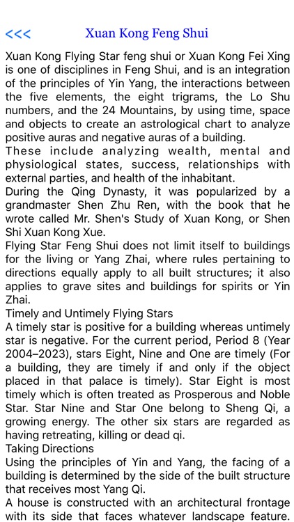 Fengshui Stars Chart screenshot-4