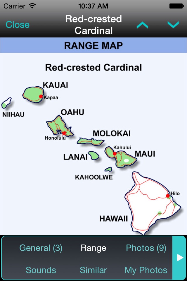 iBird Hawaii & Palau Guide screenshot 4