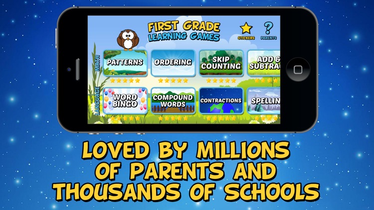 First Grade Learning Games screenshot-4